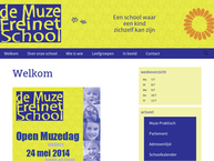 Website van Freinetschool De Muze VZW 