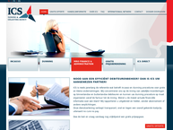 Website van I.C.S. NV 