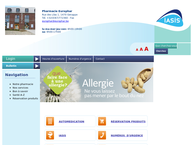 Website van Europhar SA 