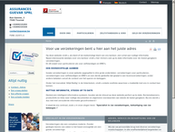 Website van Assurances Guevar 