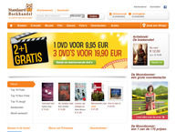Website van Standaard Boekhandel nv 