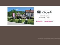 Website van Restaurant la Tonnelle 