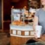 Take away coffee is available in all our restaurants