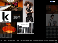 Website van Zen Coiffure 