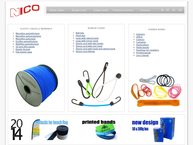 Website van NICO SRL BV 