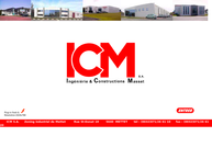 Website van ICM sa (Ingéniérie & Construction Masset) 
