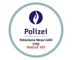 Polizeizone - 5292 - Police Locale Weser-Göhl - Direction de La Zone