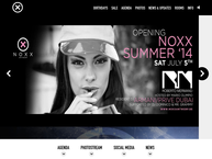 Website van Noxx Antwerp Bvba 