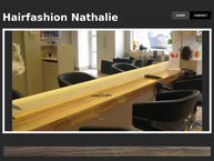 Website van Hairfashion Nathalie 