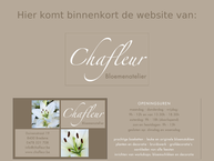 Website van Bloemenatelier Chafleur 