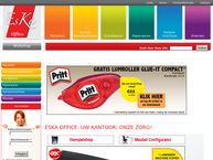Website van Eska Office 