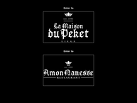 Website van La Maison du Peket Bar - Amon Nanesse Restaurant - Appart Hotel 