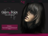 Website van Glam and Rock S.p.r.l. 