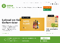 Website van Oxfam-Wereldwinkel Hoegaarden 