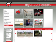 Website van Agence Rosseel N.v. 