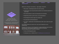 Website van D' Haeyere Accountancy B.v.b.a. 