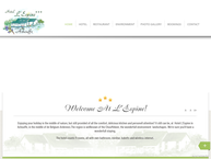 Website van Hotel Restaurant L'espine 