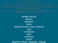 Website van Asd/Aide Et Soins à Domicile Du Brabant Wallon Asbl 