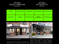 Website van Optiek Manu Robeyns B.v.b.a. 