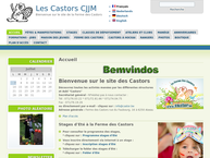 Website van La Ferme Des Castors 