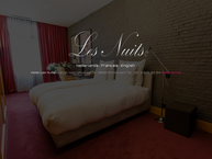 Website van Les Nuits Hotel Antwerp 