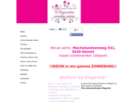 Website van Elegantia 