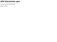 Apv Electricité Sprl