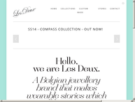 Website van Les Deux 