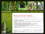 Website van LIL' Ô BAMBOUS 