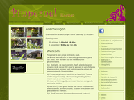 Website van Pimpernel Bloemen 