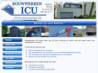 Website van I C U Bouwwerken 