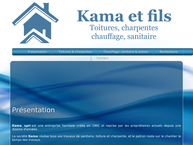Website van Kama srl 