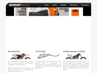 Website van Warrant Motos 
