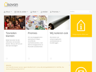 Website van Isovan 
