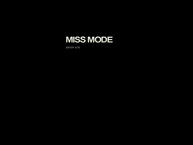 Website van Miss Mode 
