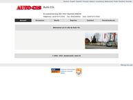 Website van Auto Cls 