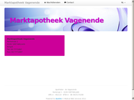 Website van Markt Apotheek 