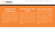 Website van Paquay & Associates Bvba 