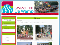 Website van Basisschool Gemeenschapsonderwijs -de Wamp 