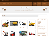 Website van Geuens Machines Bvba 
