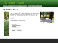 Website van Tuintotaal 
