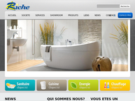 Website van Cuisines Riche Sprl 