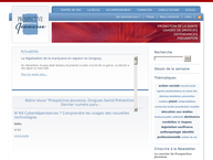 Website van Prospective Jeunesse 