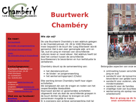 Website van Buurtwerk Chambéry 