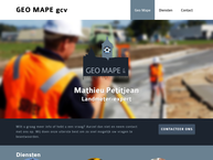 Website van Geo Mape Gcv. 