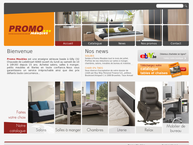Website van Promomeubles 