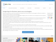 Website van Jalons SPRL 