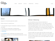 Website van Glaspunt 