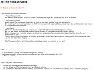 To The Point Services Bvba