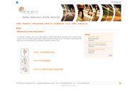 Website van Icoms Detections 
